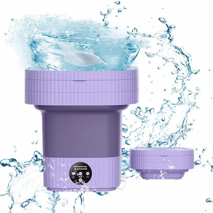 8L Portable Folding Washing Machine