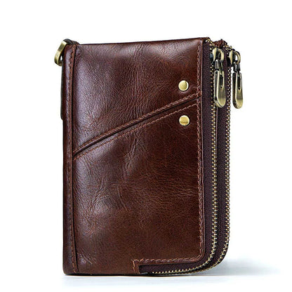 Genuine Leather Blocking Men's Wallet