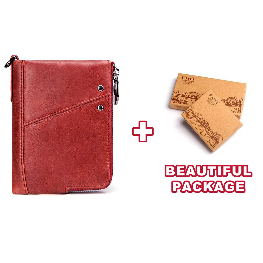 Genuine Leather Blocking Men's Wallet