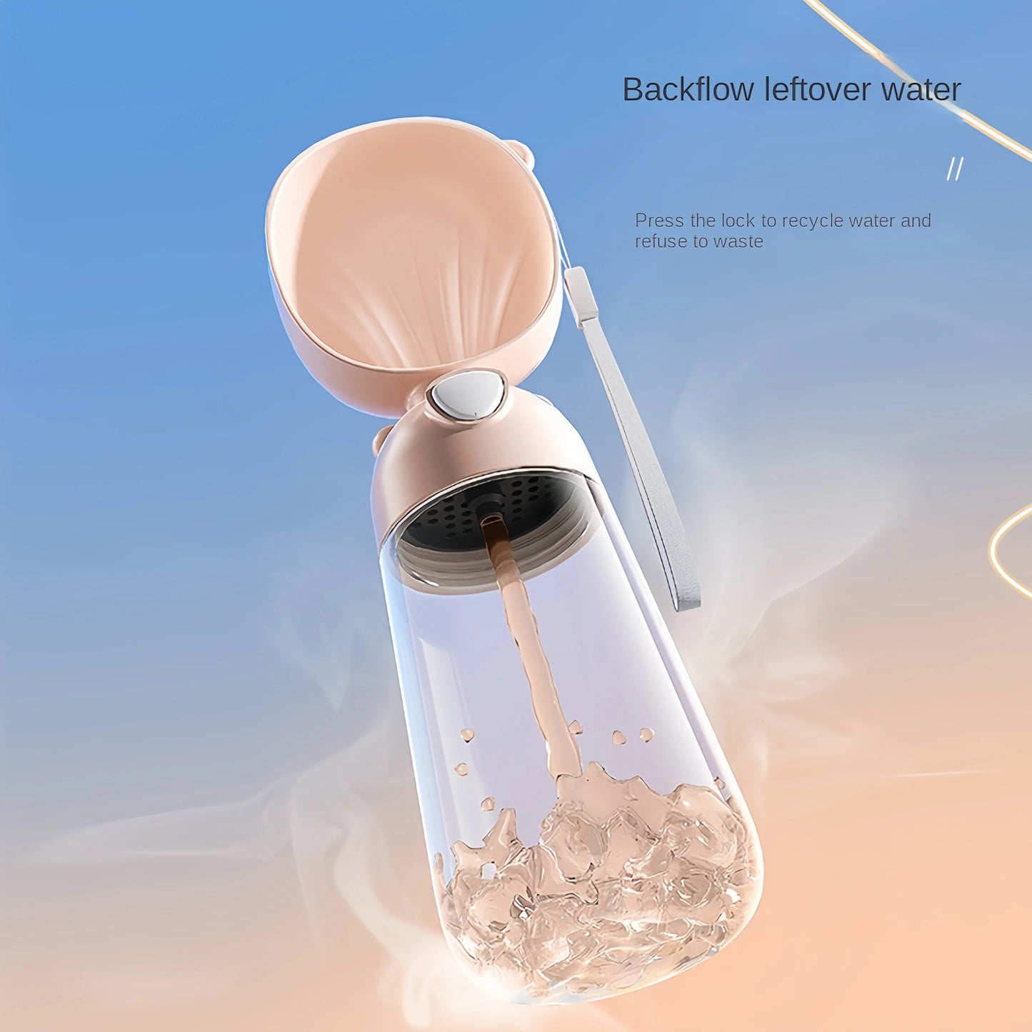 Portable Hydration Bottle for Pets