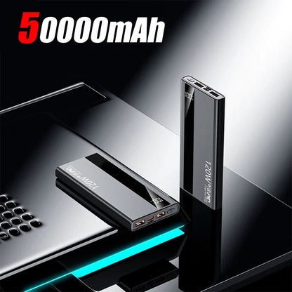 500000mAh 120W Power Bank Portable Power Bank With LED Digital Display