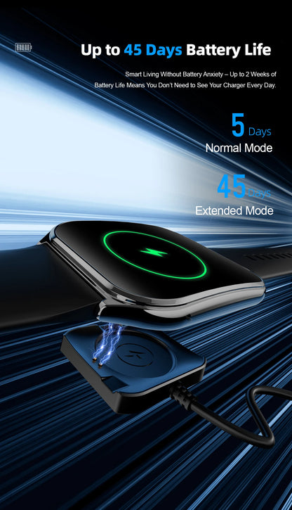 Ultra Slim Smart Watch 1.96" AMOLED 360*360 HD Pixel Display