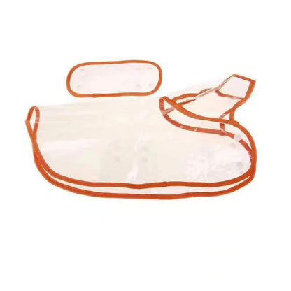 Transparent Waterproof Dog Raincoat